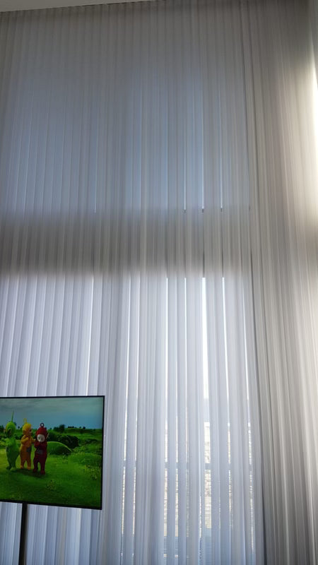 High Ceiling Fabric Curtains