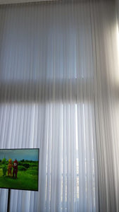 High Ceiling Fabric Curtains